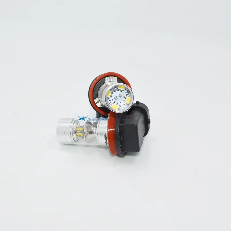 Новое поступление H8 H11 60W 12SMD авто светодиодный противотуманный фонарь дневного света DRL дальнего света 12V 6000K