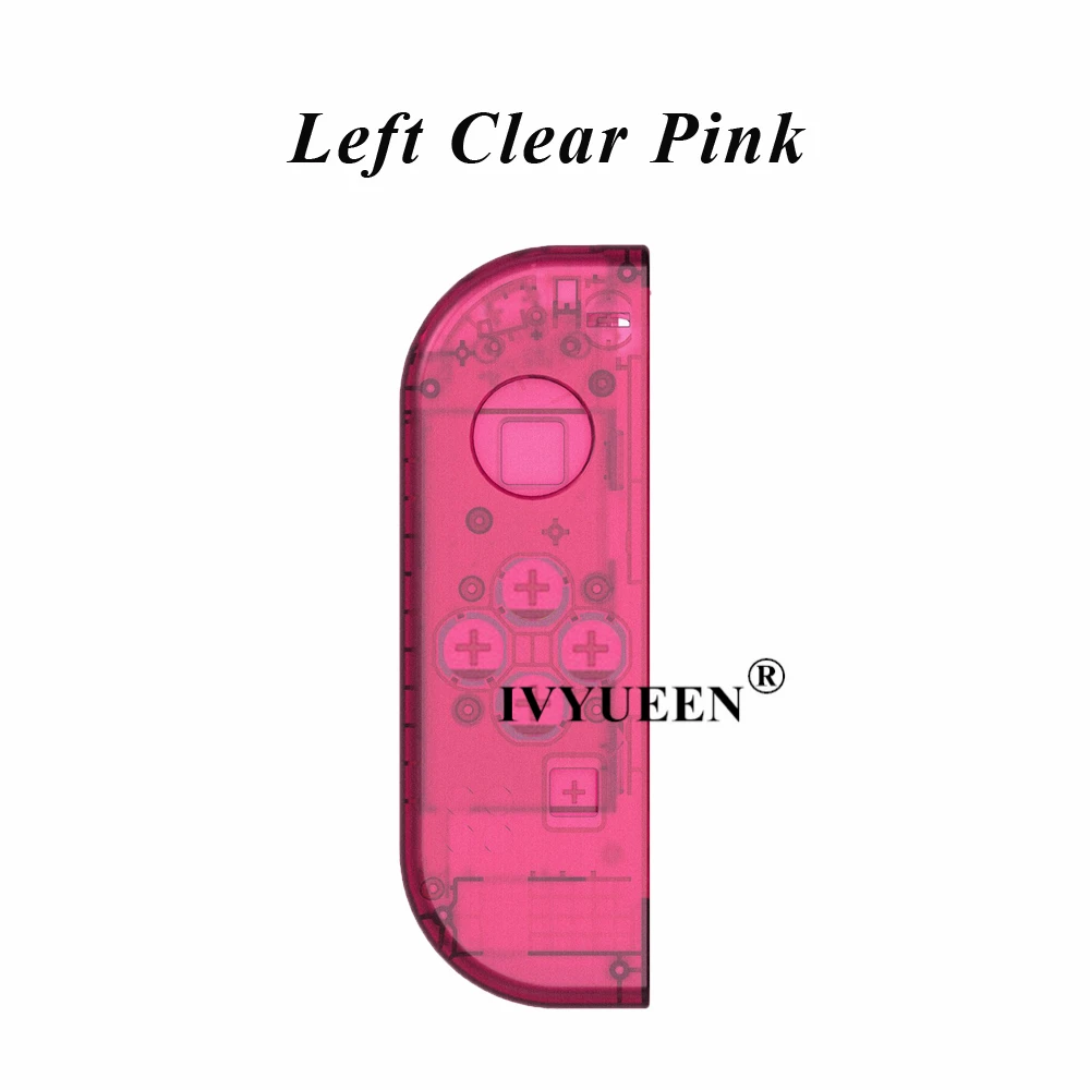 IVYUEEN для Joy con прозрачный корпус Nintendo Switch NS JoyCon контроллер DIY запасной правый левый