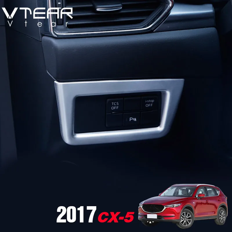 Vtear для Mazdas CX-5 CX5 2020 2019 аксессуары интерьера головной светильник Кнопка