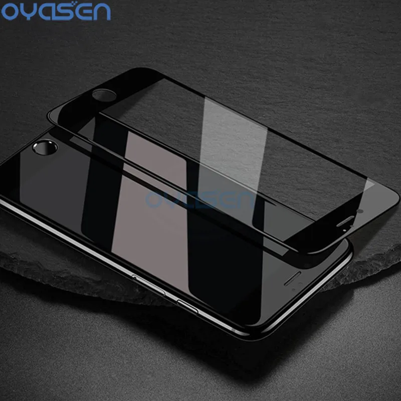 For iPhone 8 Plus 4D Round Curved Edge Tempered Glass 8Plus Premium Full Cover Protective Screen Protector Films | Мобильные