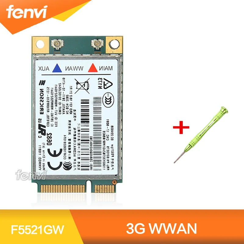 Открыл для Ericsson F5521GW Беспроводной 3g WWAN WCDMA технология HSPA GSM GPRS мобильного широкополосного доступа Fit Lenovo T420 T520 W520 X220 E520 W520 X1