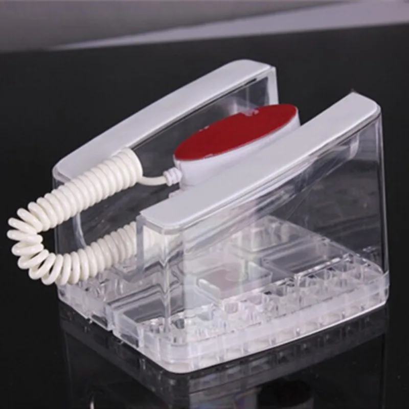 

(10pcs/lot ) pure color acrylic U shaped tablet anti lost security display cradle