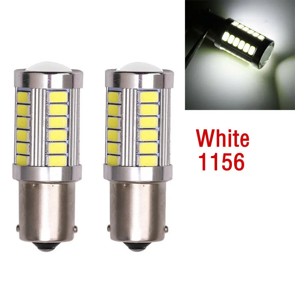 

Carsty 1PCS Car Light Signal Lamp Led 1156 Ba15s P21W Led Turn Brake Light Tail Lamp 33SMD 5730 LED Auto Reverse Bulb 12v