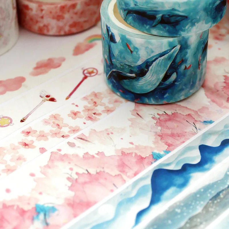 

3 Pcs/Box Beautiful Flower washi tape DIY decoration scrapbooking planner masking tape adhesive tape label sticker stationery