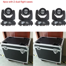 4x с 2-мя f светильник Чехлы sharpy луч 230 7r светильник Луч moving головной светильник Профессиональный для ди-Джея свет с 2 призмы с powcon внутри и снаружи