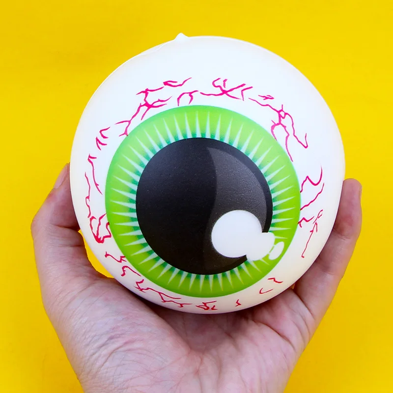 

10pcs rare squishy soft jumbo eye Christmas kawaii pu squishy toy slow rising squishy wholesale
