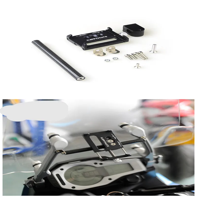 

Motorcycle GPS Navigation Bracket Shockproof Aluminum Alloy FOR CF MOTO 650MT 650 MT