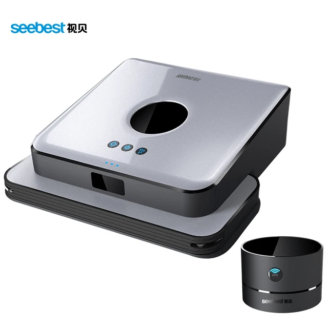 Seebest A6 Интеллектуальные Этаж Mopping Робот с Gps-навигатор Планируется Очистить Маршрут, мокрой и Сухой Уборки с Баком Для Воды
