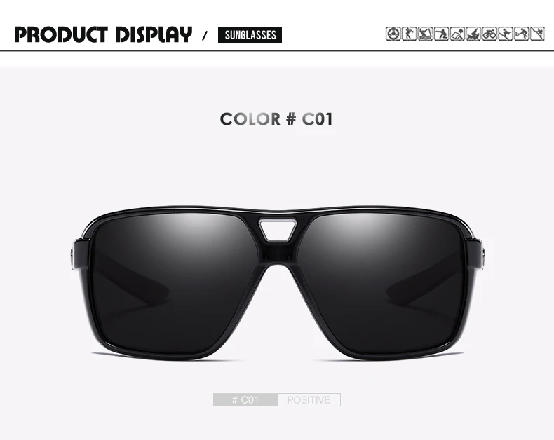 DUBERY Винтажные Солнцезащитные очки поляризованные мужские солнцезащитные очки для мужчин UV400 оттенки вождения черные очки Oculos мужские 8 цветов модель 167