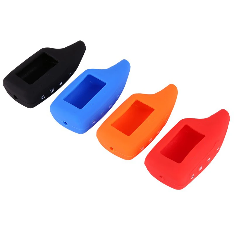 

Two Way Car Alarm Silicone Case For Scher-Khan 5 LCD Remote Only fit Scher khan M5 Key Cover