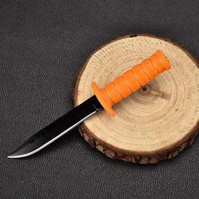 Открытый складной нож защищающий Походный нож многофункциональная комбинация инструментов Открытый нож - Цвет: Оранжевый