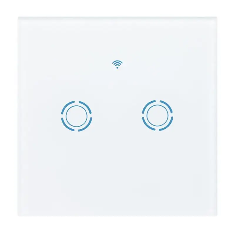 

86 Smart Switch WiFi Touch Panel Remote APP Control 2 Gang WiFi Smart RF/ APP/ Touch Control Wall Light Timer Switch Z3