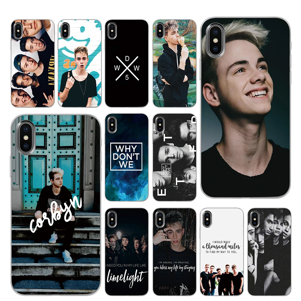

Why Don't We Corbyn Besson Phone Cases for Apple iPhone 5 5S SE 6 6s 7 8 Plus X XS Max XR Cover