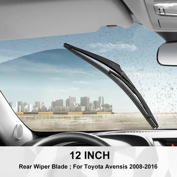 

New Arrival 30.5cm/12 Car Rear Windshield Windscreen Cleaning Wiper Blade For Toyota Avensis Highlander RAV4 2008-2016