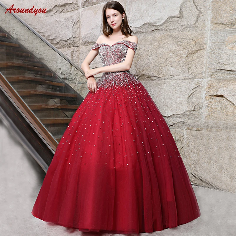 Luxe Lange Moeder van de Bruid Jurken voor Wedding Party Plus Size Kralen Avondjurken Bruidegom Godmother Diner Jurken 2018 Luxe Lange Moeder van de Bruid Jurken voor Wedding Party Plus Size Kralen Avondjurken Bruidegom Godmother Diner Jurken 2018