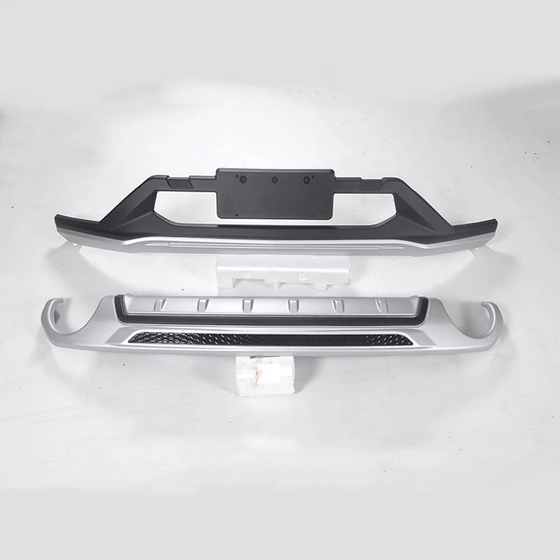 JIOYNG подходит для Mazda CX-5 CX5 Передний+ задний бампер диффузор бамперы для губ защитная накладка ABS 2 шт
