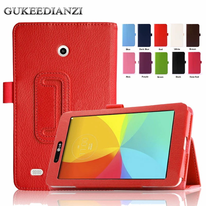 

GUKEEDIANZI Tablet Case For LG Gpad 7 V400 V410 7 Inch Thin Slim Sleeve Magnetic Folio Stand Protective Shell Cover