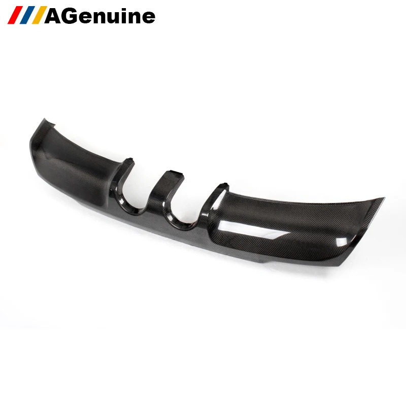 

AGenuine style Carbon fiber car rear bumper lip diffuser for VW Golf MK6 R R20