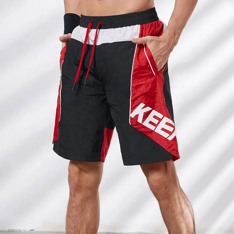 

Mens gym shorts Run jogging sports Fitness bodybuilding Sweatpants male workout training Brand Knee Length short pants