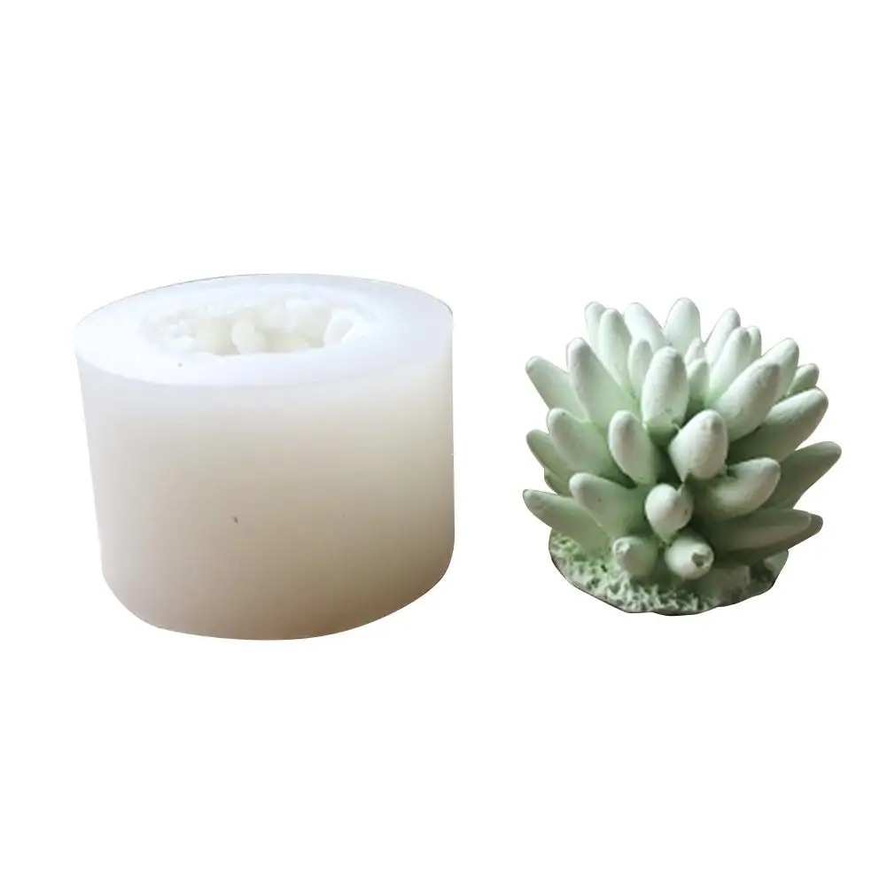 

Concrete Molds Succulent Silicone Mold Aromatherapy Plaster DIY Mold Fondant Cake Decoration Tool DIY Clay Craft Mold