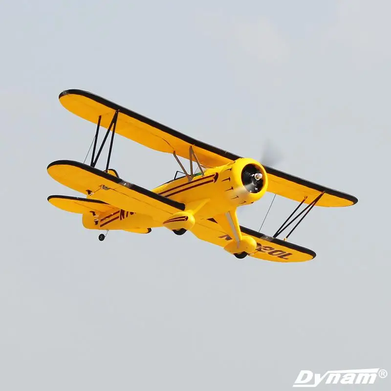 

Dynam WACO YMF-5D EPO dynam 1.27 meter wings RC airplane PNP RTF aircraft