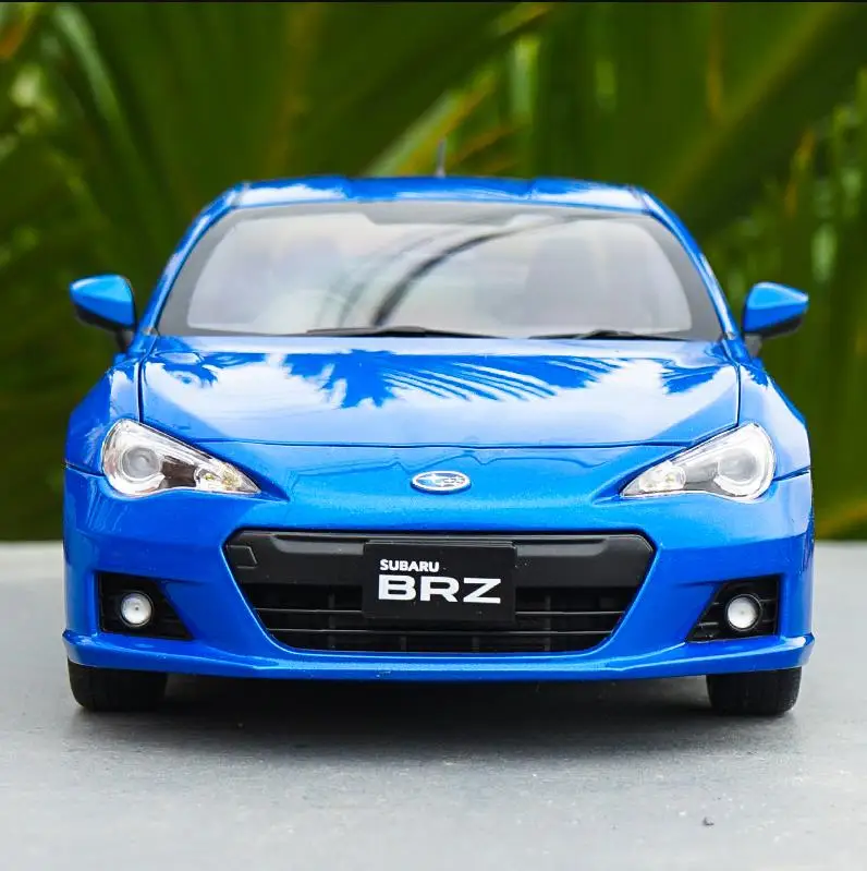 1:18 передовая модель автомобиля из сплава, SUBARU BRZ GT86, литая металлическая модель игрушечного автомобиля, коллекция подарков