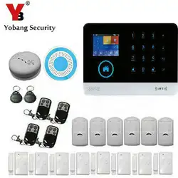 Yobang безопасности Беспроводной GSM & WI-FI умный дом охранной сигнализации Наборы Беспроводной двери/окно датчика датчик держать дом безопасным