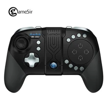 GameSir G5 Bluetooth 5,0 геймпад pubg мобильный контроллер беспроводной трекпад тачпад с кронштейном джойстик для Android fortnite