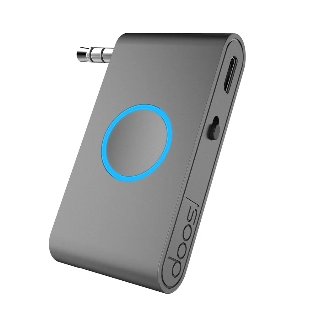 

Bluetooth Receiver 4.1, Doosl Bluetooth 4.1 Portable Wireless Music Receiver Audio Adapter for Audio Stereo Speaker and Car Kit