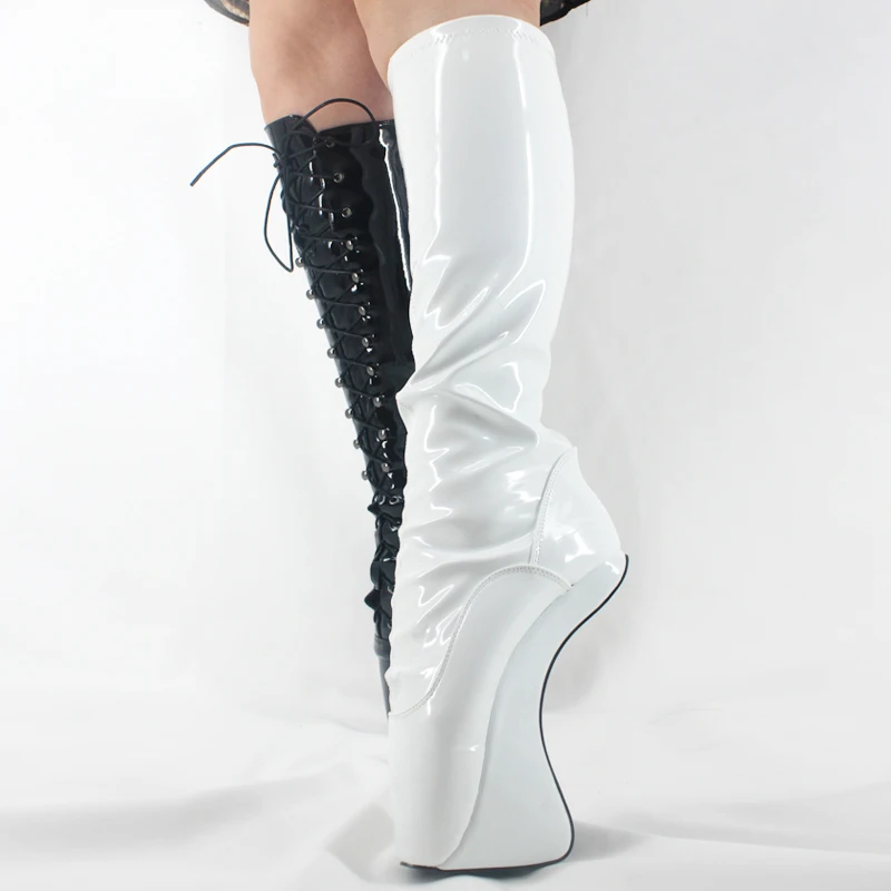 ballet heel boots