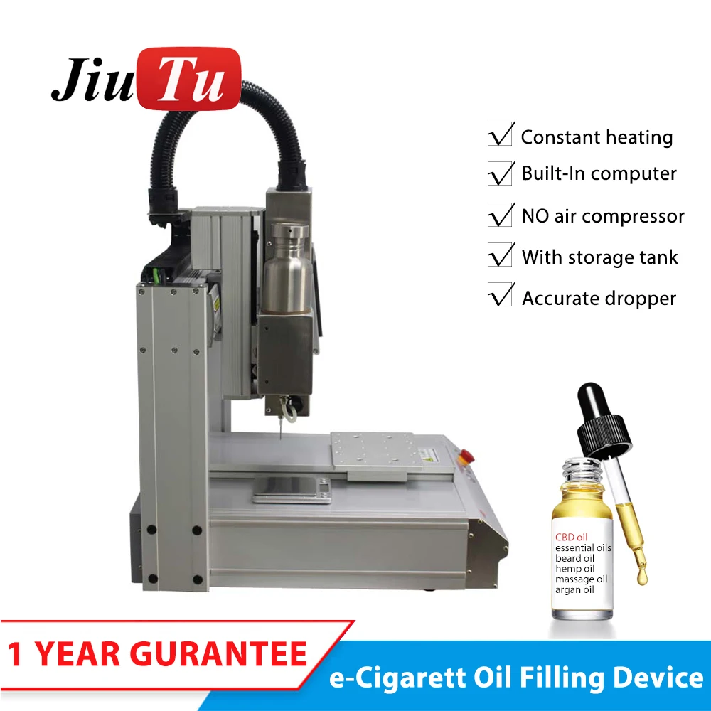 

Electric Cigarette Filling Machine Smoke Refill Machine E-cigarette Automatic CBD Oil Filling Cigarette Liquid Filling Machine