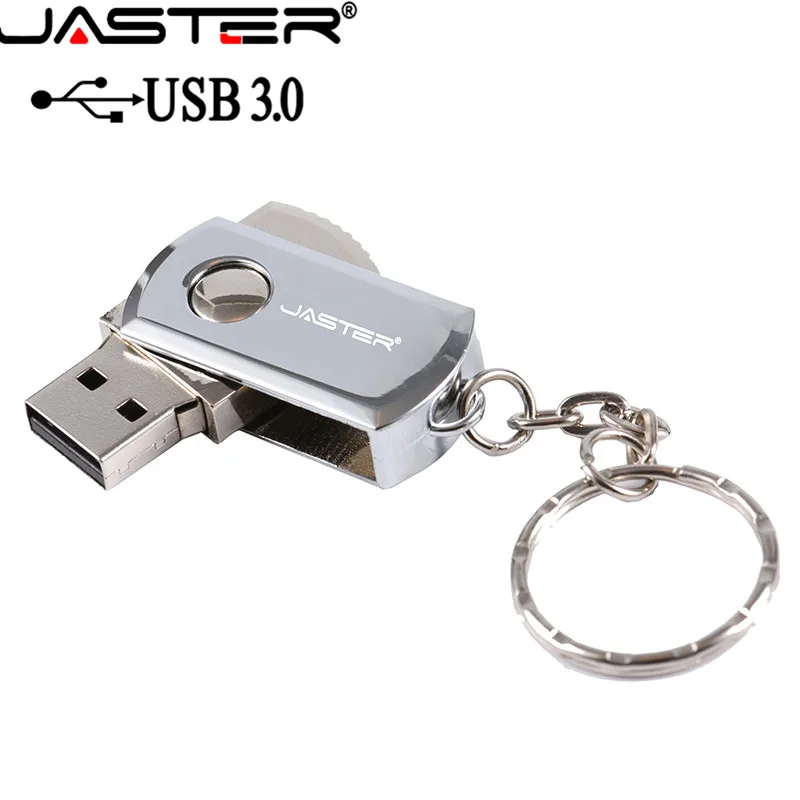 JASTER нержавеющая сталь USB Flash Drive 3 0 Флешка с брелок 128 Гб 64 32 16 8 4 Memory Stick|USB