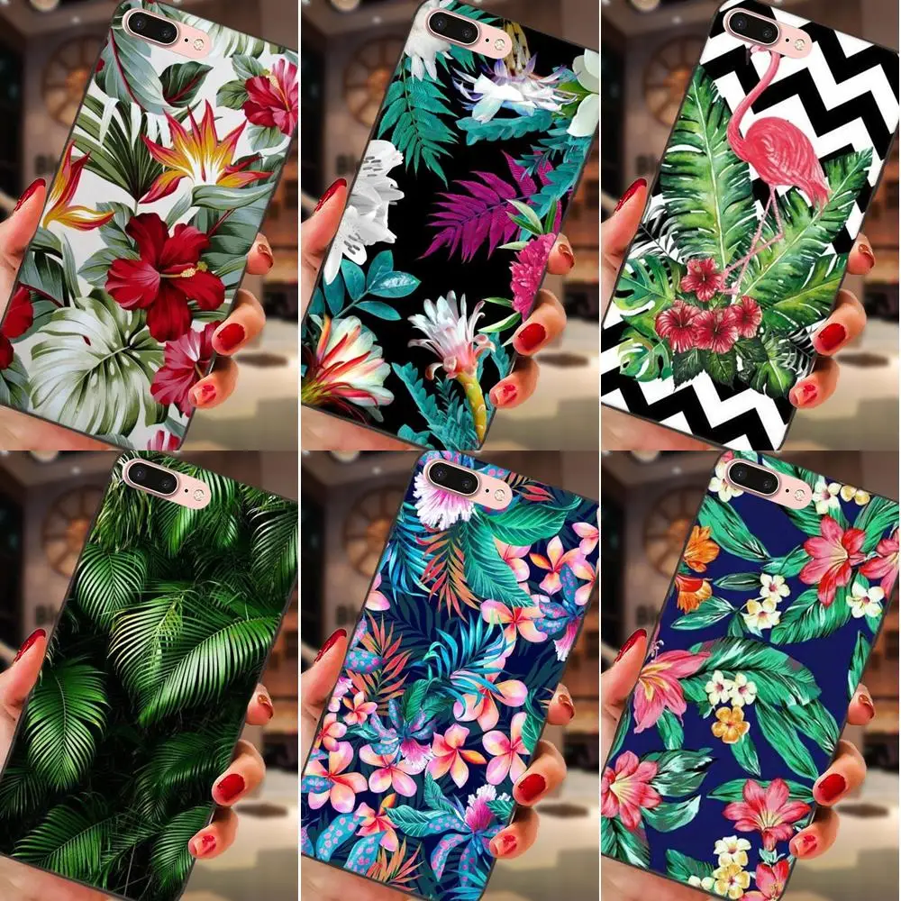 

Tropical Plants Tree Flower Flamingo For Huawei Honor 5A 6A 6C 7A 7C 7X 8A 8C 8X 9 10 P8 P9 P10 P20 P30 Mini Lite Plus