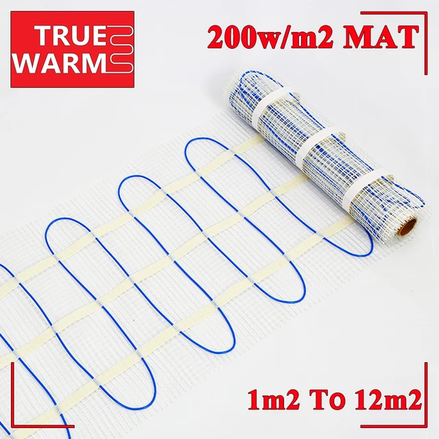 200 W/sqm Elektrische Vloerverwarming Mat Voor Woonkamer Groothandel ... 200 W/sqm Elektrische Vloerverwarming Mat Voor Woonkamer Groothandel ...