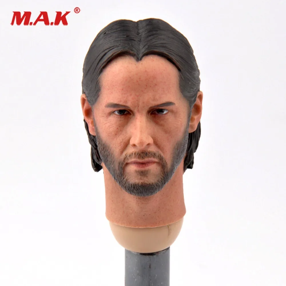 1/6 Keanu Ривз человек голова игрушка убийца Джон Вик голова лепить F 12 ''HT тело