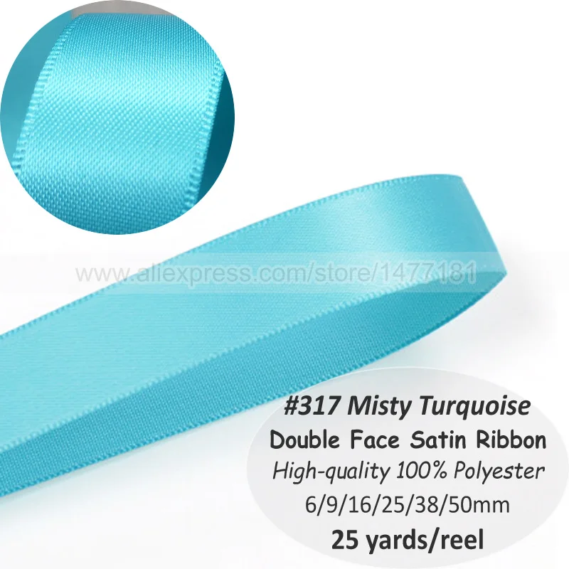 bow making hair accessory DIY 5 yds of 2 inch Double Faced Satin Ribbon 50mm