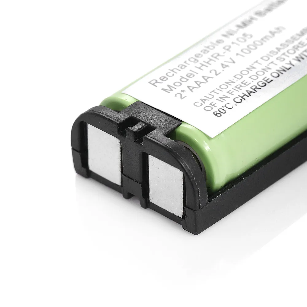 EBL 1000mAh 2 4 v Замена Ni MH батарея для беспроводной телефон panasonic KX TGA670B KXTGA670B HHR P105A Тип 31