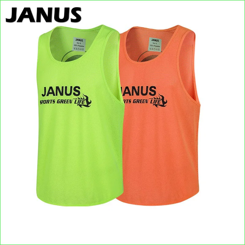 

Adult Kid Mesh Polyester Running Tee Shirt Sleeveless Soccer Training Vest Breathable Sports Singlet