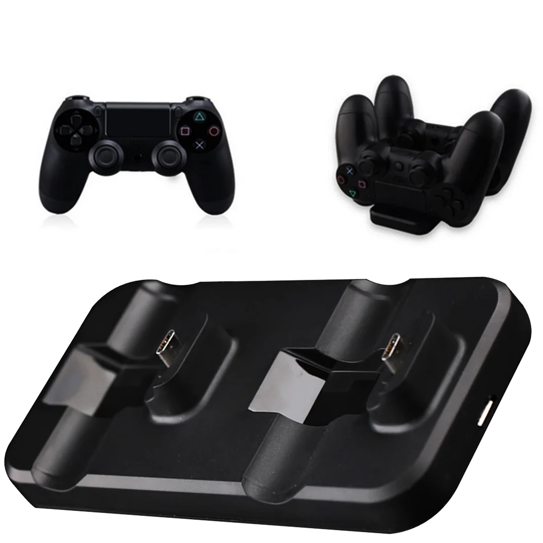 

Rechargeable Battery Charger + Handle Charging Cable Sets For Sony Playstation 4 PS4 Controller Gamepad