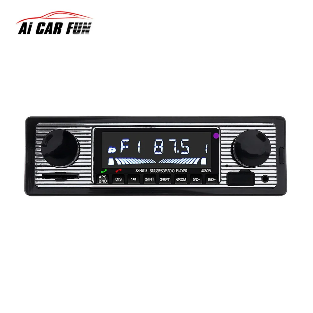 Promotion Car Stereo Hands free Bluetooth Car Radio MP3 Player Single Din USB/SD/AUX/FM Receiver