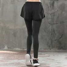 Для женщин Спортивные леггинсы Pantalon Largo Deporte зима Фитнес Спорт Бег Брюки Двойка женщина работает колготки