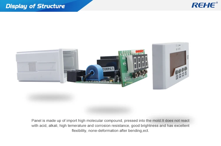 REHE RH-Q51 96*48 мм светодиодный однофазный цифровой Мощность метр