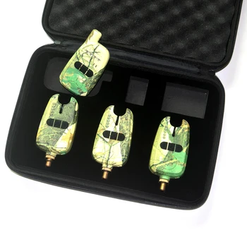 

Wifreo 3 + 1 Camouflage Wireless Bite Alarm for Carp Fishing Camping Night Fishing