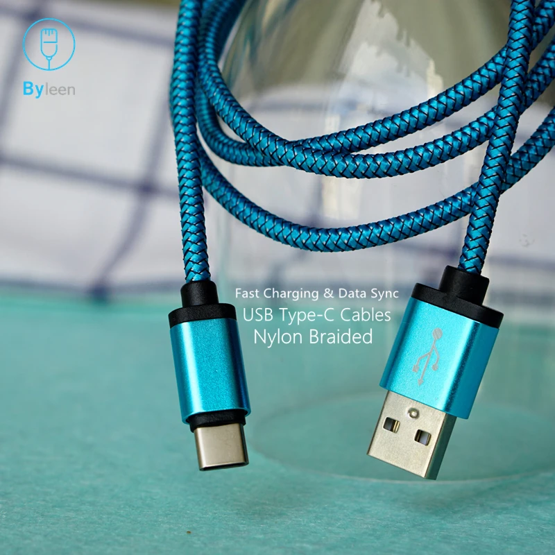 

Byleen Metal plug USB Type C Charger for Samsung Galaxy Note 8 9 S8 S9 PLUS A9 STAR A7 HTC U11 U12 + U10 Life Fast Charger