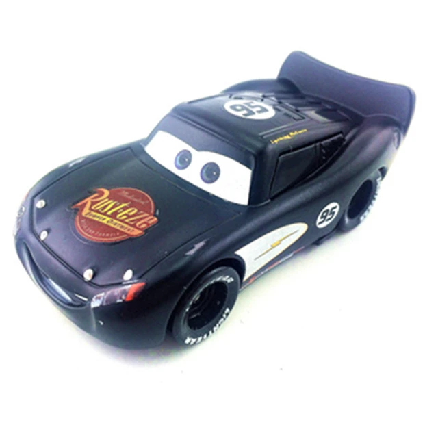 Disney Pixar Cars Black Lightning McQueen 1:55 Diecast Model Toy