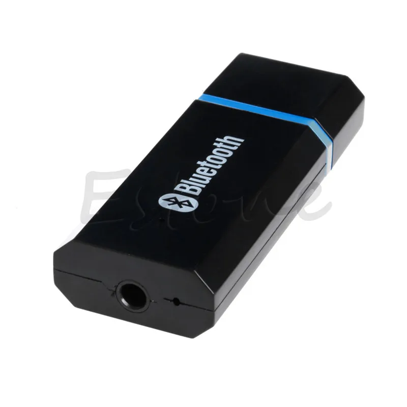 Беспроводной Bluetooth USB приемник 3,5 мм Bluetooth аудио музыкальный приемник адаптер для автомобиля Aux соединительная линия бесплатно для динамика наушников
