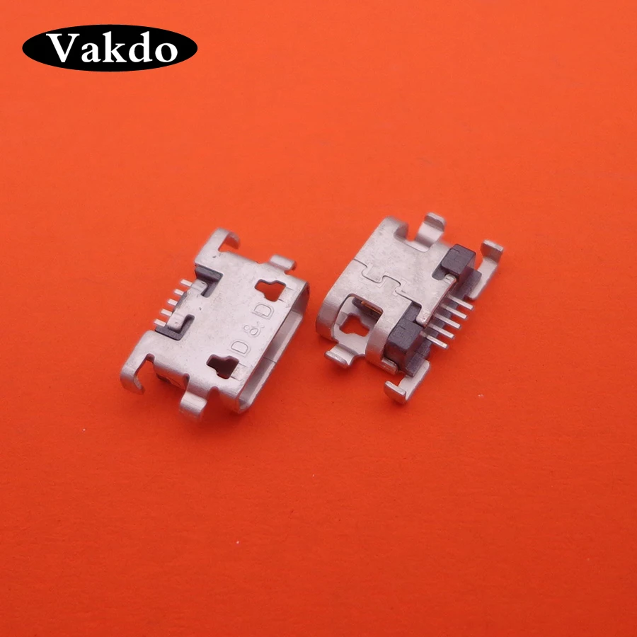 100 шт. для lenovo A590 A670T S890 S820 S880 A710E 5-контактный разъем Micro mini USB зарядного устройства