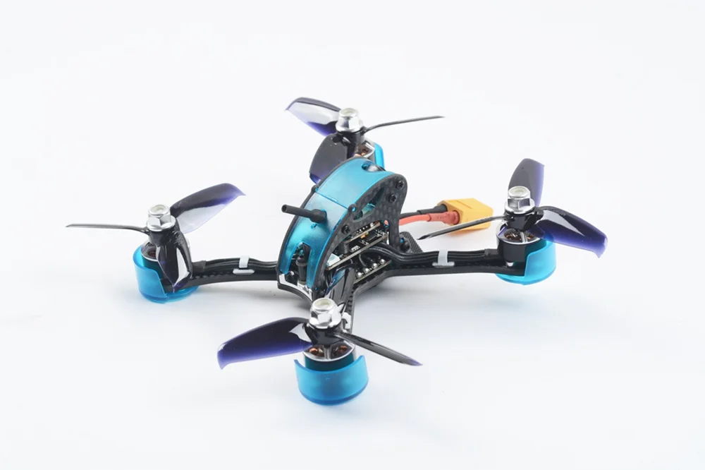 GOFLY-RC Falcon CP130 130 мм 5,8G 48CH мини Радиоуправляемый квадрокоптер PNP гоночный мультироторный Дрон F3 OSD 20A ESC 700TVL камера VTX