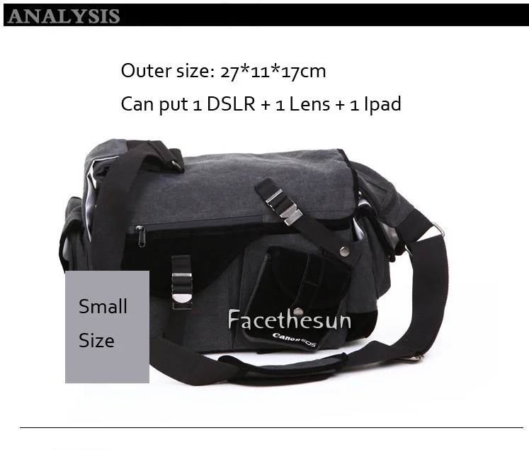 Casual camera shoulder bag JB-13