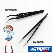 Ustar ua90200 ua90200e modelo de propósito especial em linha reta pinças angulares ferramentas hobby artesanato acessório modelagem ferramenta